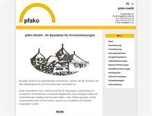 Tablet Screenshot of pfako.com